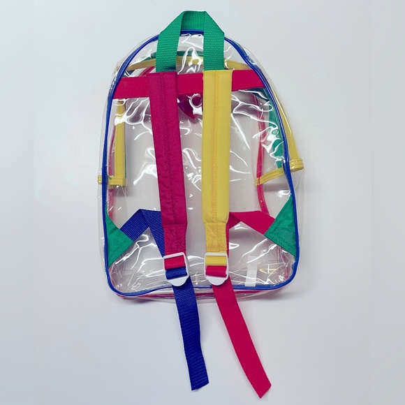 Ty Beanie Babies Clear Rainbow Backpack - Picture 2 of 6
